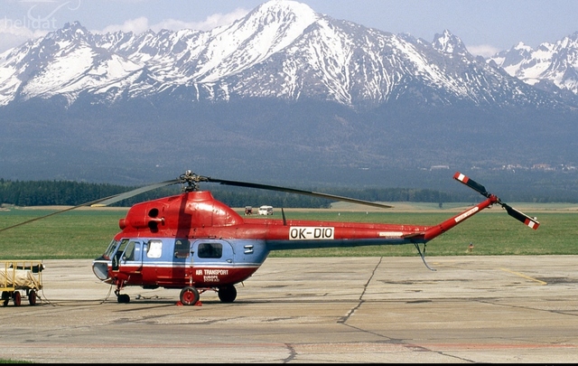Foto vrtulníku OK-DIO - Mil Mi-2R Hoplite