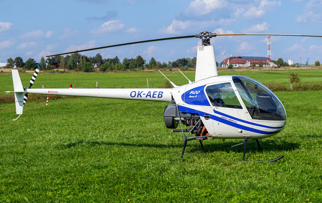 Foto vrtulníku OK-AEB - Robinson R22 Beta II